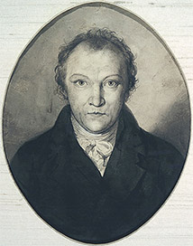 William Blake self-portrait