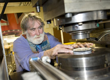 Supervising production at the Royal Mint