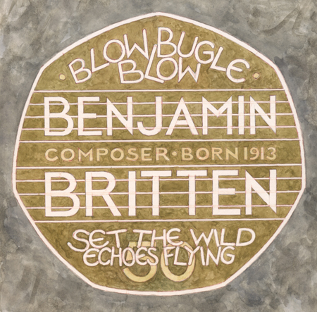 Britten 50p coin